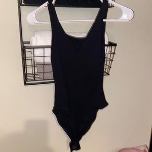 Xsmall bodysuit tank top v down front